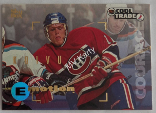 1995-96 NHL Cool Trade - [Base] #13 Skybox E-Motion - Saku Koivu