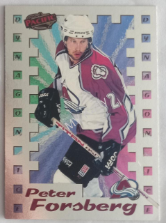 1998-99 Pacific - Dynagon Ice Inserts #5 Peter Forsberg