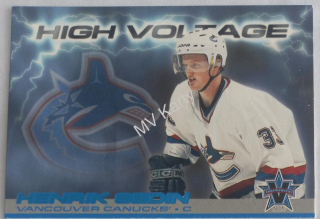 2000-01 Pacific Vanguard - High Voltage #35 Henrik Sedin