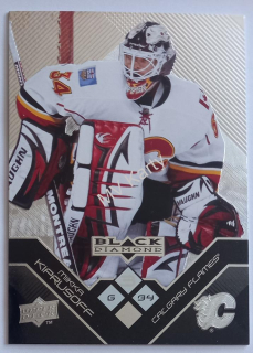 2008-09 Upper Deck Black Diamond - [Base] #132 Triple Diamonds - Miikka Kiprusoff
