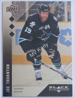 2009-10 Upper Deck Black Diamond - [Base] #149 Joe Thornton