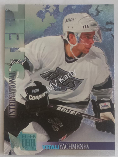 1995-96 Fleer Metal - International Steel #22 Vitali Yachmenev