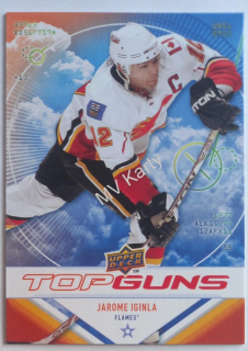 2009-10 Upper Deck - Top Guns #TG5 Jarome Iginla