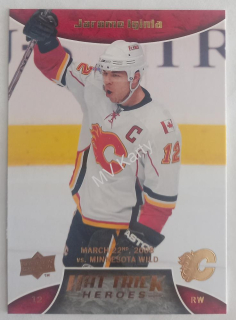 2008-09 Upper Deck - Hat Trick Heroes #HT3 Jarome Iginla