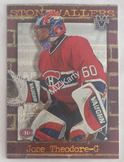 2002-03 Pacific Vanguard - Stonewallers #6 Jose Theodore