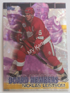 1998-99 Topps - Board Members #B6 Nicklas Lidstrom