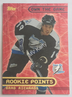 2001-02 Topps - Own the Game #OTG11 Brad Richards