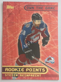 2001-02 Topps - Own the Game #OTG17 Steve Reinprecht