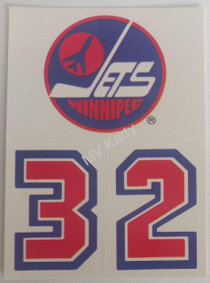 1989-90 Topps - Sticker Inserts #19 Winnipeg Jets Team