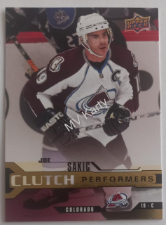 2007-08 Upper Deck - Clutch Performers #CP6 Joe Sakic