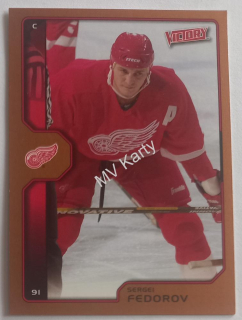 2002-03 Upper Deck Victory - [Base] Bronze  #75 Sergei Fedorov