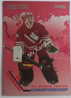1993-94 Donruss - Canada World Junior Championship #CAN 20  Jamie Storr