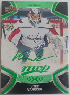 2021-22 Upper Deck MVP - [Base] - Green Script #179 Vitek Vanecek