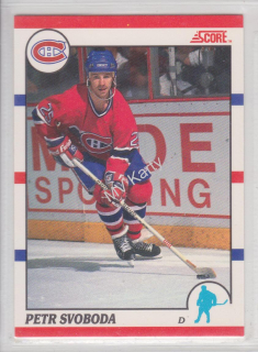 1990-91 Score - [Base] - Bilingual #191 - Petr Svoboda