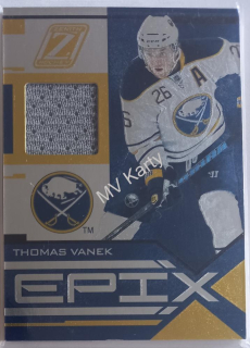 2010-11 Zenith - Epix Dare to Tear - Materials #11 Thomas Vanek #/100
