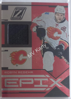 2010-11 Zenith - Epix Dare to Tear - Materials #41 Robyn Regehr #/100