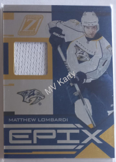 2010-11 Zenith - Epix Dare to Tear - Materials #34 Matthew Lombardi #/100