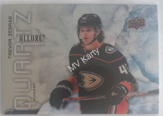 2021-22 Upper Deck Allure - Quartz Rookies #AQ-TZ  Trevor Zegras