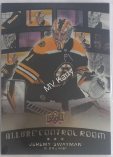 2021-22 Upper Deck Allure - Control Room #CR-13  Jeremy Swayman
