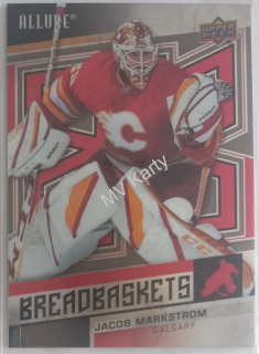 2021-22 Upper Deck Allure - Breadbaskets #BB-9 Jacob Markstrom