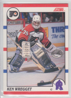 1990-91 Score - [Base] - Bilingual #263 - Ken Wregget