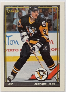 1991-92 O-Pee-Chee - [Base] #40 Jaromir Jagr