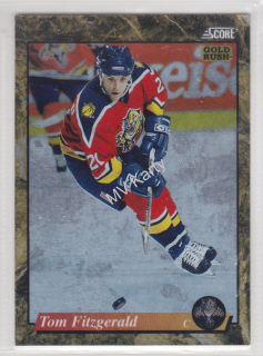 1993-94 Score - [Base] - American Gold Rush #554 - Tom Fitzgerald