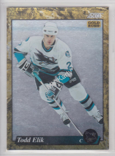 1993-94 Score - [Base] - American Gold Rush #581 - Todd Elik