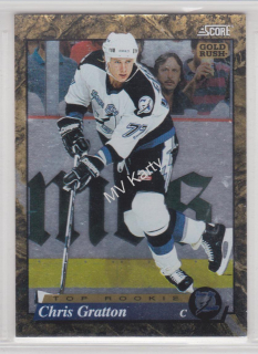 1993-94 Score - [Base] - American Gold Rush #596 - Chris Gratton