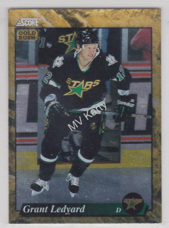 1993-94 Score - [Base] - American Gold Rush #568 - Grant Ledyard