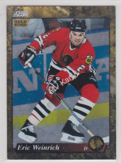 1993-94 Score - [Base] - American Gold Rush #573 - Eric Weinrich