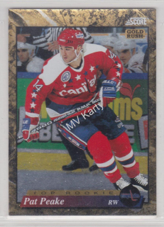 1993-94 Score - [Base] - American Gold Rush #590 - Pat Peake