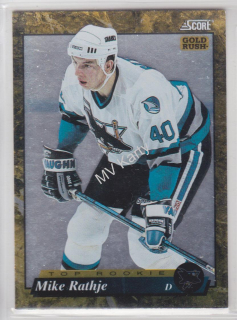 1993-94 Score - [Base] - American Gold Rush #595 - Mike Rathje