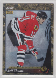 1993-94 Score - [Base] - American Gold Rush #605 - Jeff Shantz