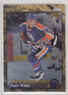 1993-94 Score - [Base] - American Gold Rush #629 - Peter White