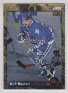 1993-94 Score - [Base] - American Gold Rush #643 - Bob Bassen