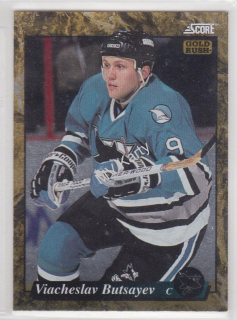 1993-94 Score - [Base] - American Gold Rush #656 - Viacheslav Butsayev
