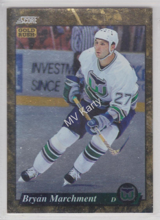 1993-94 Score - [Base] - Canadian Gold Rush #577 - Bryan Marchment