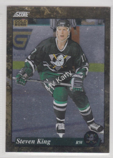 1993-94 Score - [Base] - Canadian Gold Rush #514 - Steven King