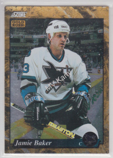 1993-94 Score - [Base] - Canadian Gold Rush #546 - Jamie Baker