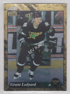1993-94 Score - [Base] - Canadian Gold Rush #568 - Grant Ledyard