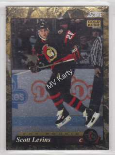 1993-94 Score - [Base] - Canadian Gold Rush #617 - Scott Levins