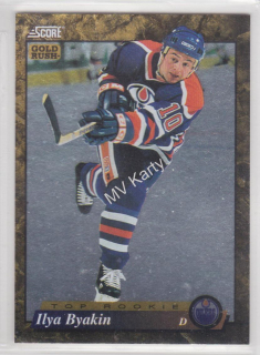 1993-94 Score - [Base] - Canadian Gold Rush #619 - Ilja Byakin