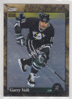 1993-94 Score - [Base] - Canadian Gold Rush #641 - Garry Valk