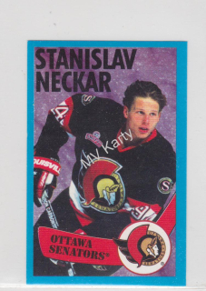 1996-97 Panini Album Stickers - [Base] #54 - Stanislav Neckar