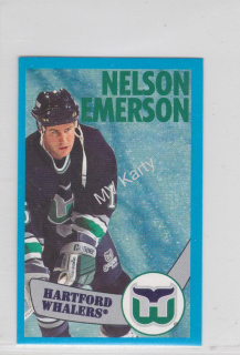 1996-97 Panini Album Stickers - [Base] #25 - Nelson Emerson