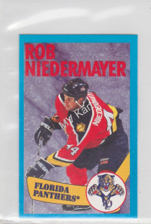 1996-97 Panini Album Stickers - [Base] #72 - Rob Niedermayer