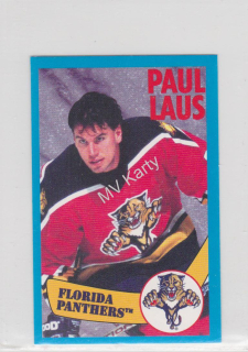 1996-97 Panini Album Stickers - [Base] #77 - Paul Laus