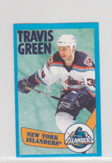 1996-97 Panini Album Stickers - [Base] #92 - Travis Green