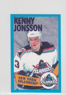 1996-97 Panini Album Stickers - [Base] #93 - Kenny Jonsson